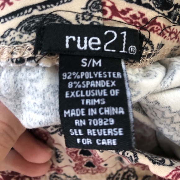 Rue21 Boho Leggings (NWOT) - Picture 3 of 4